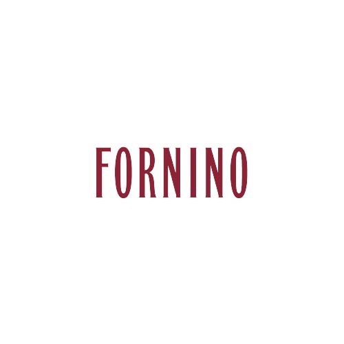 Red text "Fornino" centered on a white background, conveying a simple and modern feel, likely representing a brand or business name.